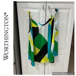 Worthington tank top blouse size L
